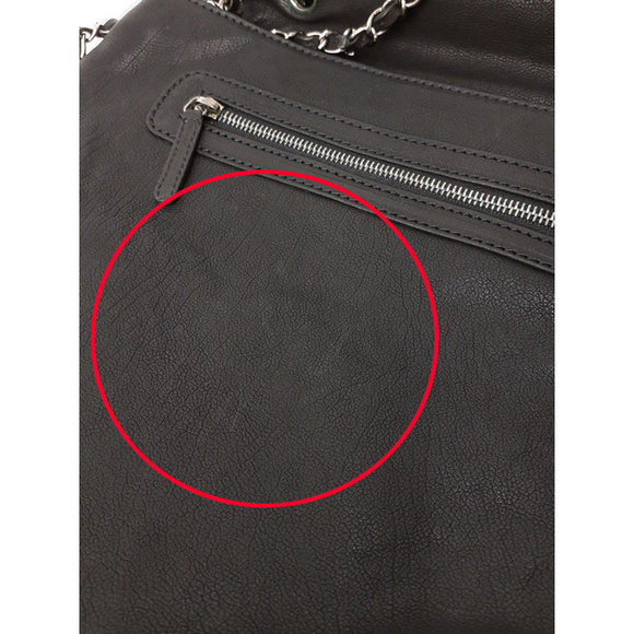 Chanel Diamond Stitch Double Chain Shoulder Bag Black - Picture 6 of 9